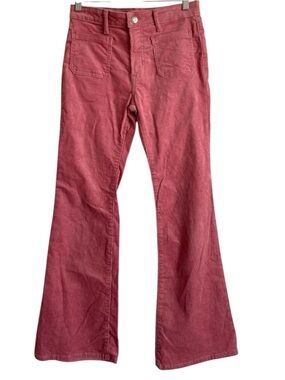 GAP KID’S High Rise Corduroy
'70s Flare Jeans Pants Pink Sz 14 Girls